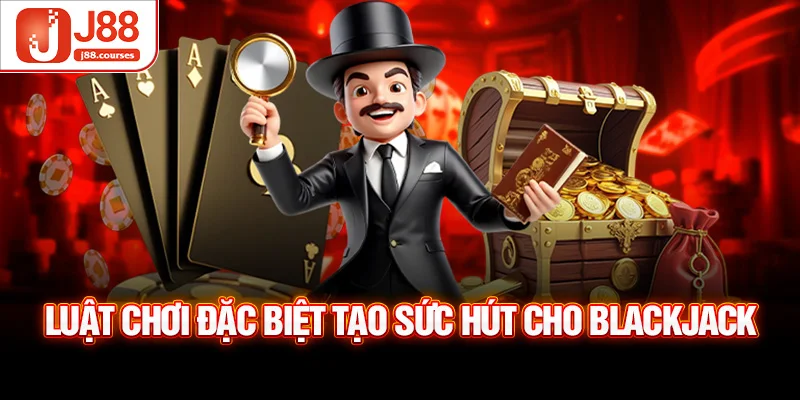 Luật chơi đặc biệt tạo sức hút cho Blackjack