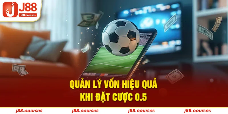 Quản lý vốn hiệu quả khi đặt cược 0.5